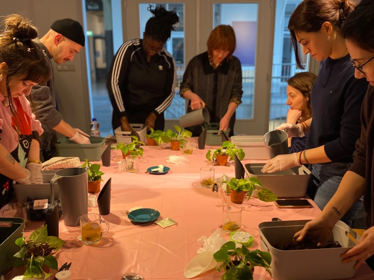 Make your own kokedama in Amsterdam — photo 3